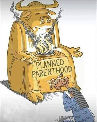 moloch child sacrifice planned parenthood bill and melinda gates